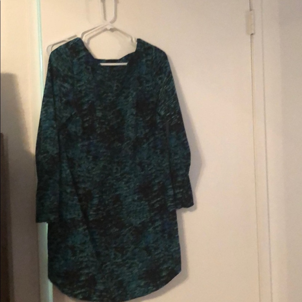 Long sleeve dress midi